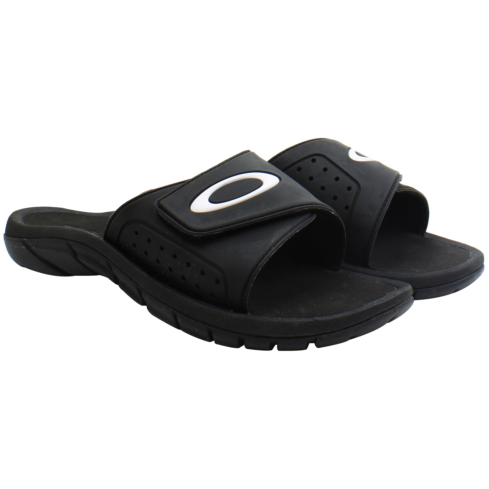 Oakley Super Coil Mens Black Sliders