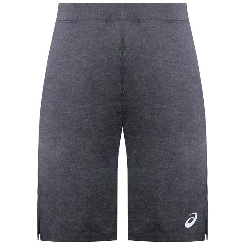 Asics Logo Mens Grey Training Shorts