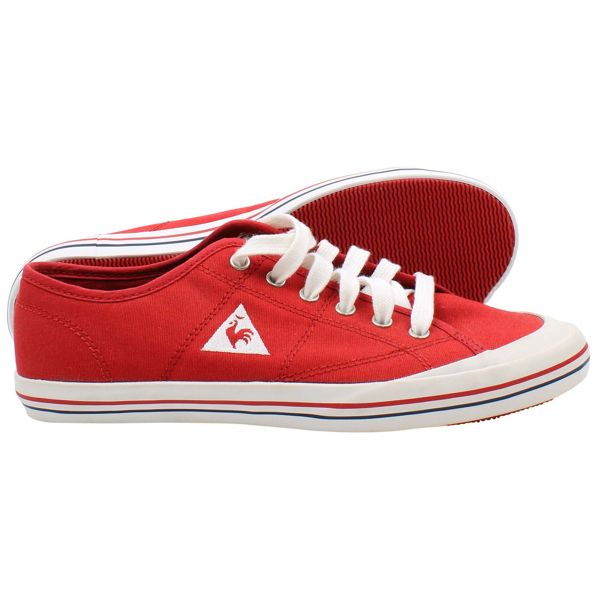 Le Coq Sportif Grandville Mens Red Plimsolls