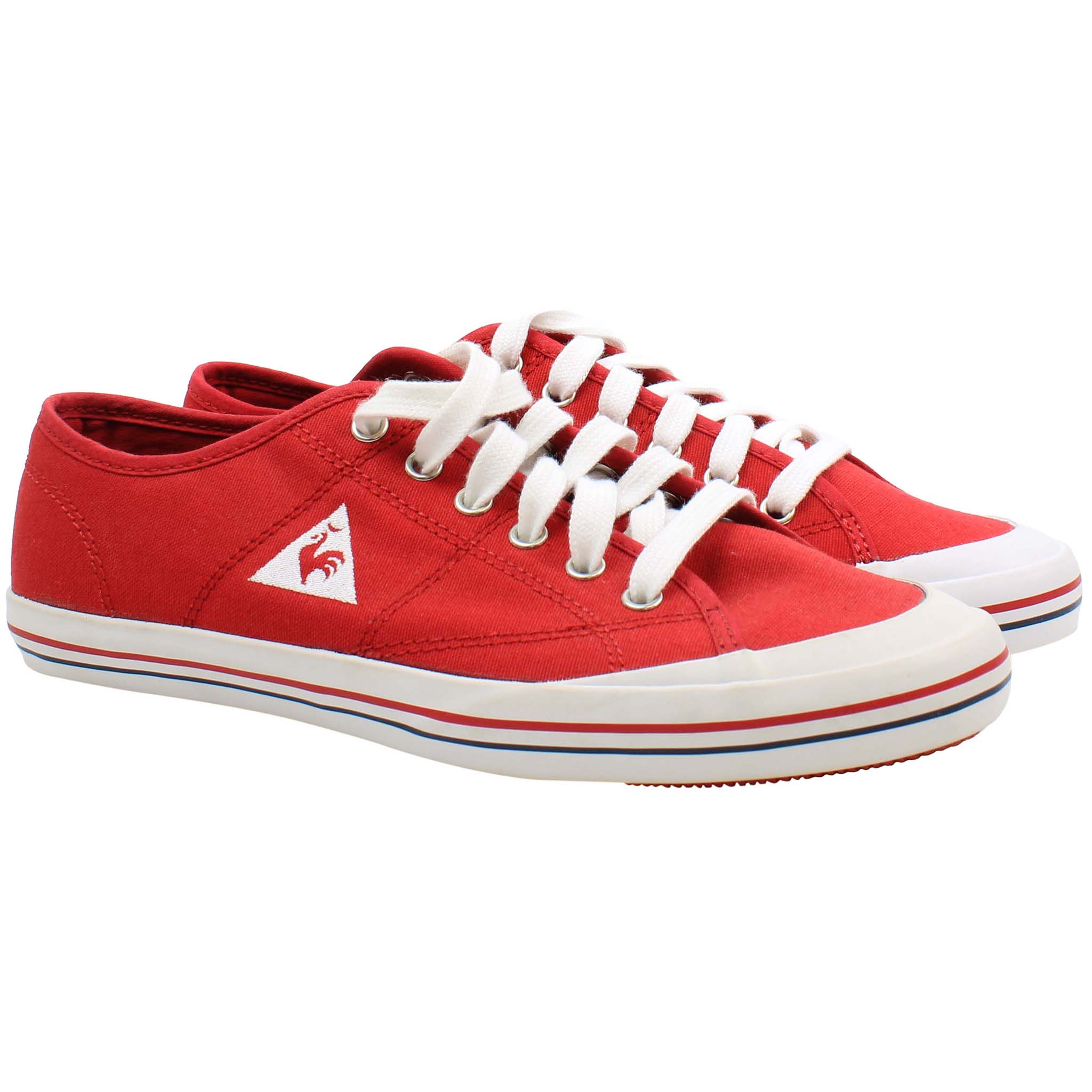 Le Coq Sportif Grandville Mens Red Plimsolls