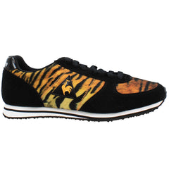 Le Coq Sportif Bolivar Tiger Womens Black/Brown Trainers