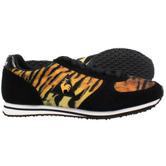 Le Coq Sportif Bolivar Tiger Womens Black/Brown Trainers