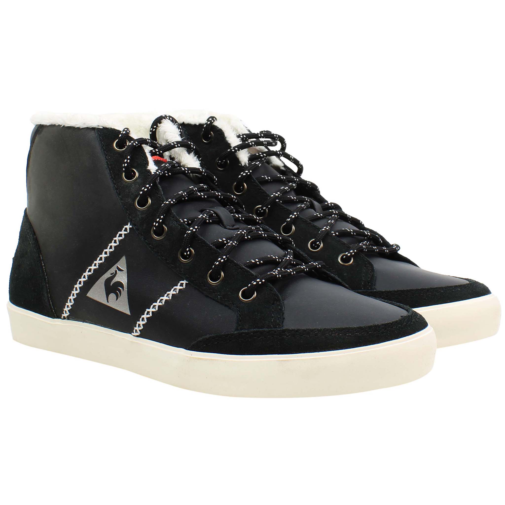 Le Coq Sportif Mont Charlety Womens Black Shoes