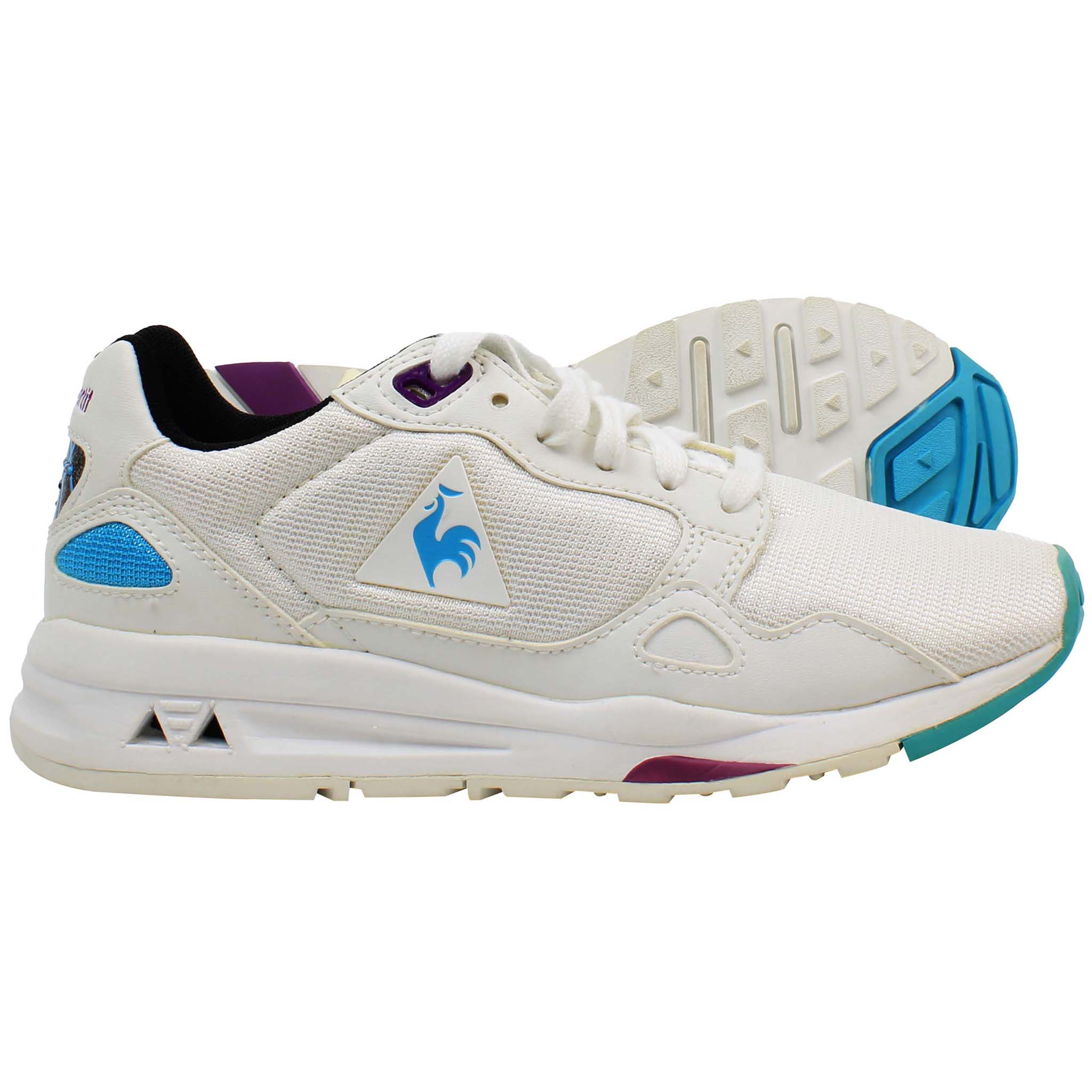 Le Coq Sportif LCS R900 90S Mens White Trainers