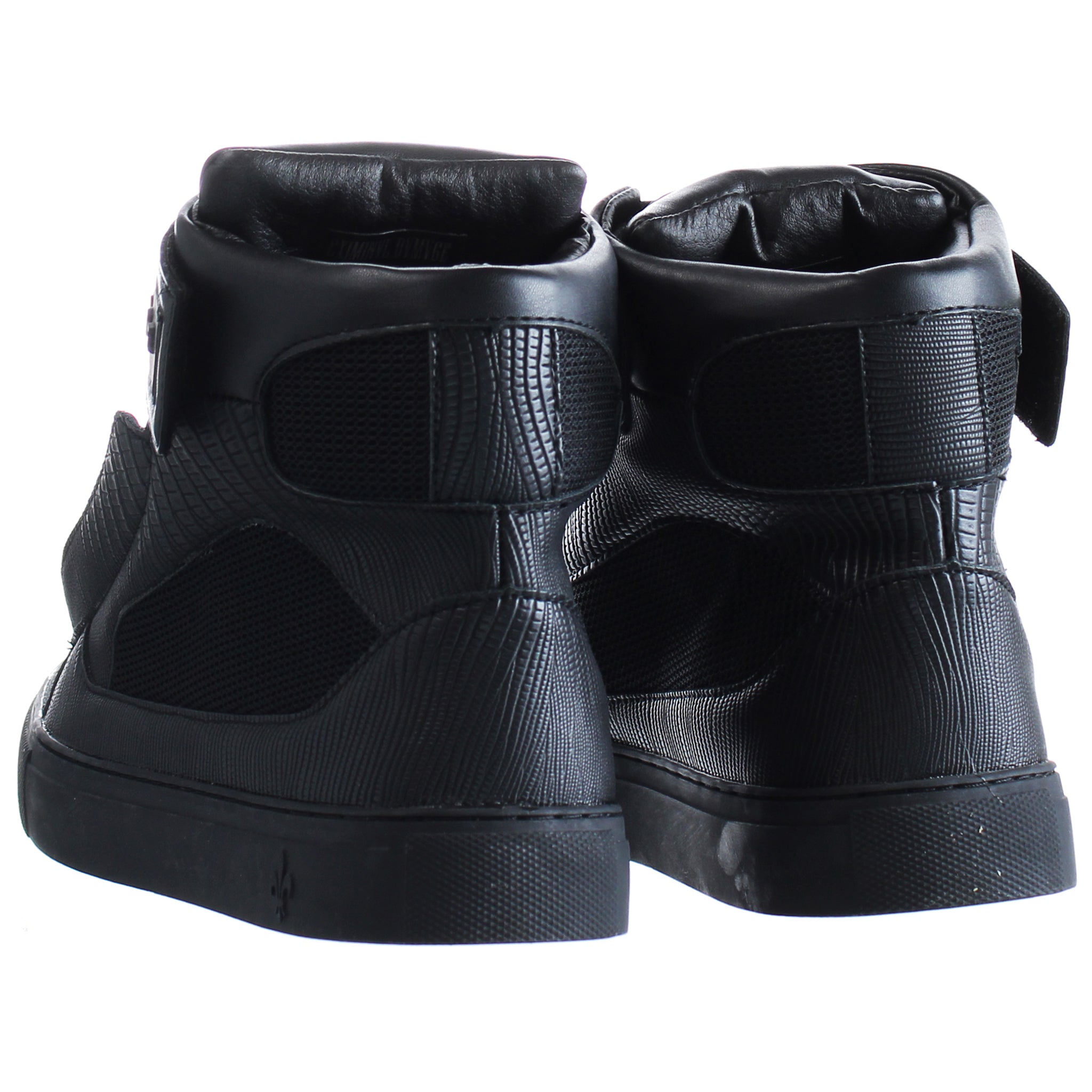 Criminal Damage Bronx Mens Black Trainers