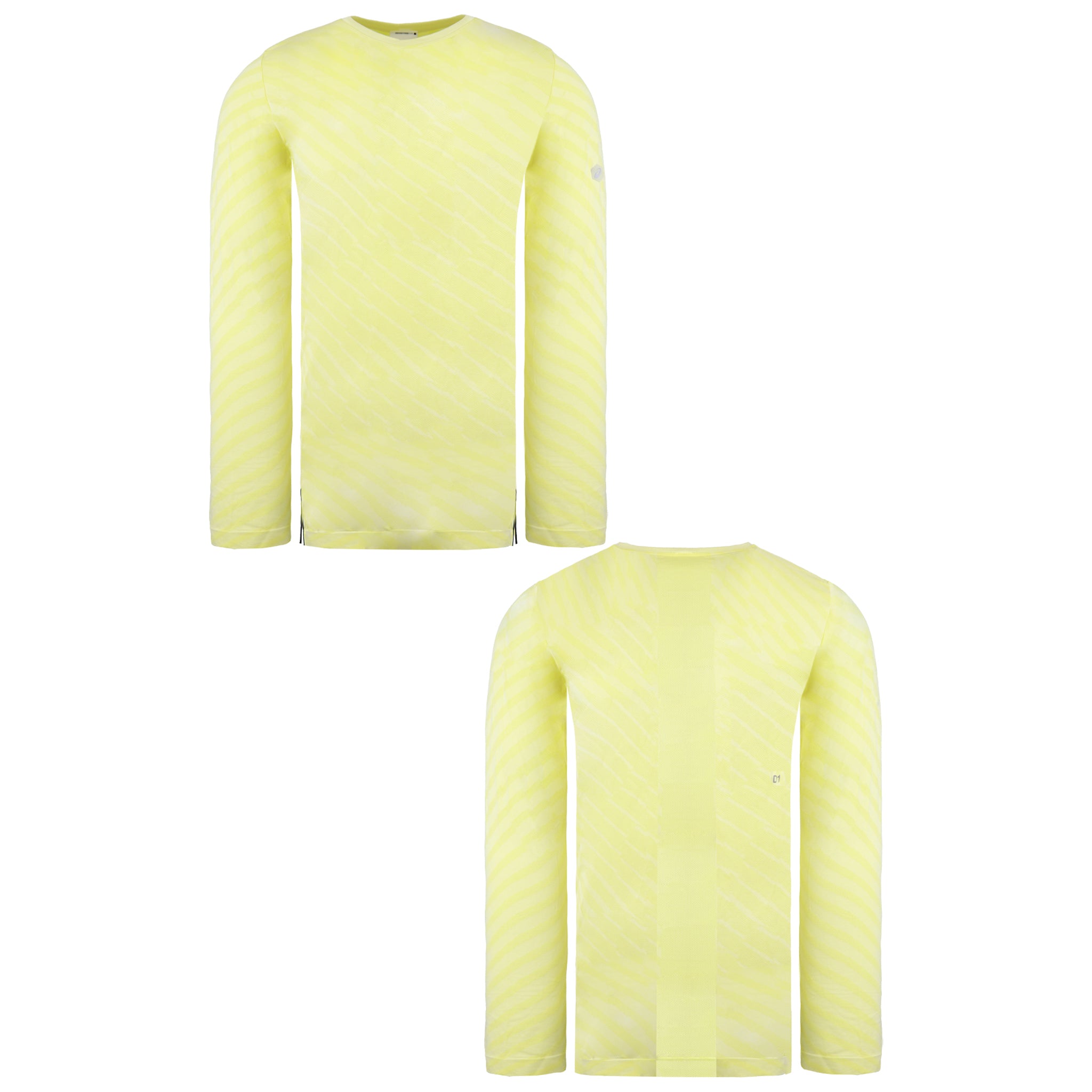 Asics Seamless Mens Yellow Top