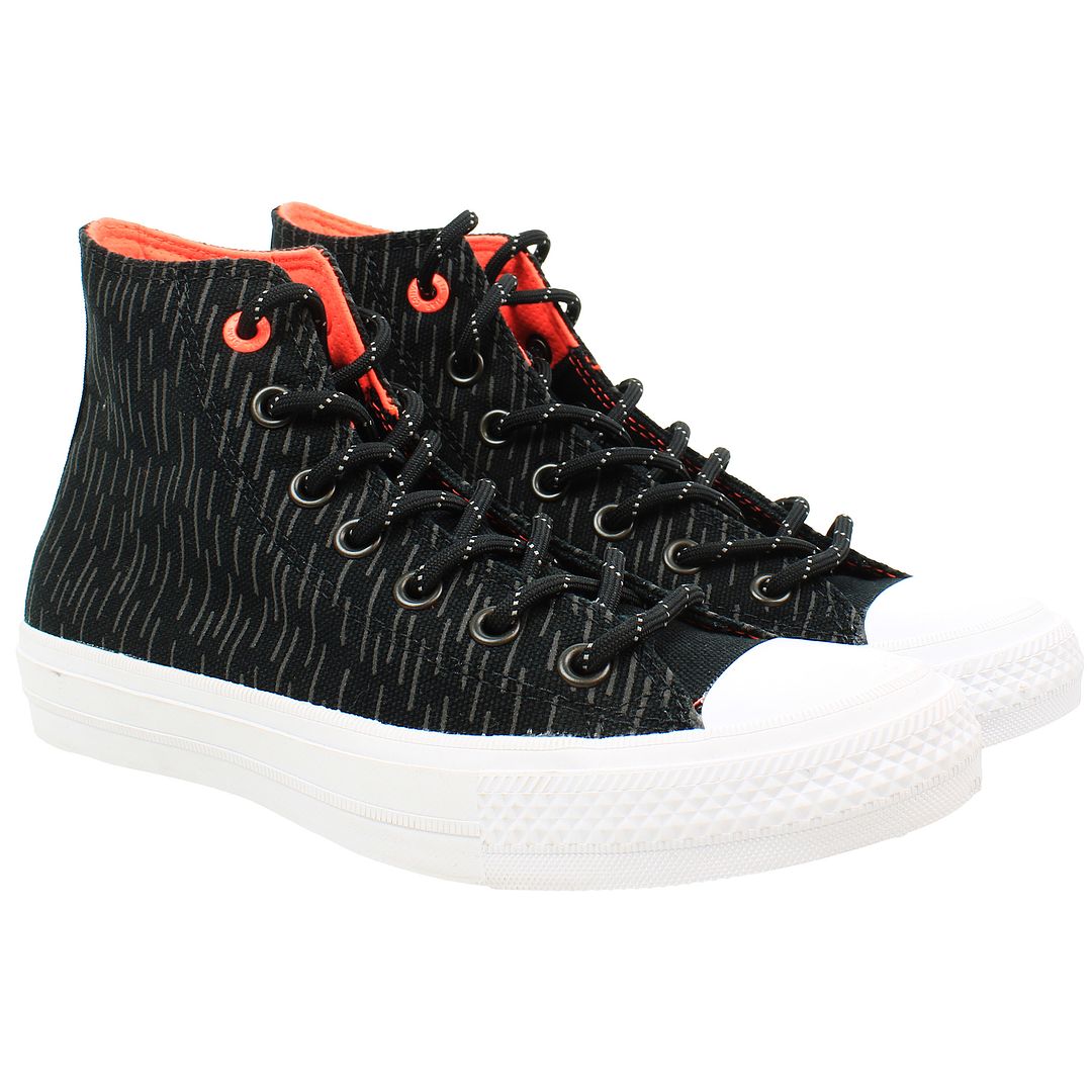 Converse Chuck Taylor All Star II Hi Shield Mens Black Plimsolls