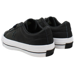 Converse One Star OX Mens Black Plimsolls