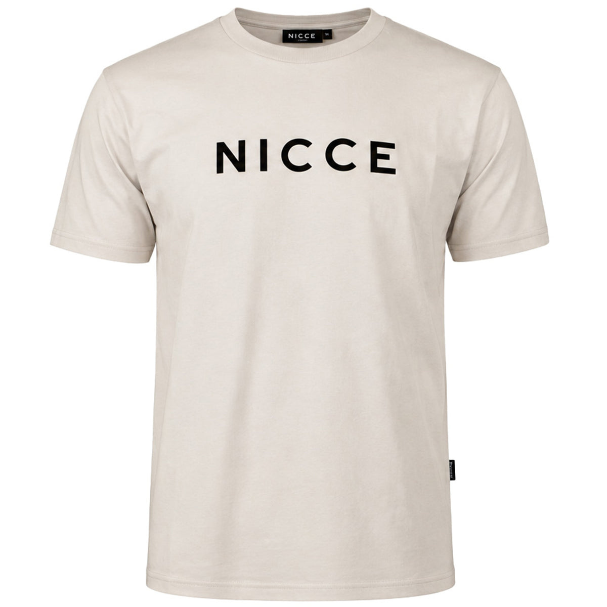 Nicce Compact Mens Beige T-Shirt