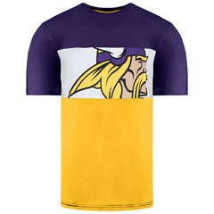 Fanatics NFL Minnesota Vikings Mens Purple/Yellow T-Shirt