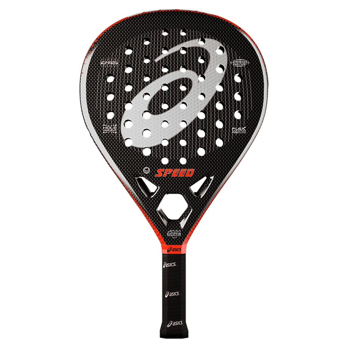 Asics Speed Black/Red Padel Racket