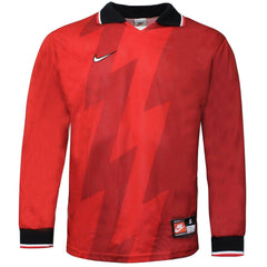 Nike Logo Mens Red/Black Football Shirt