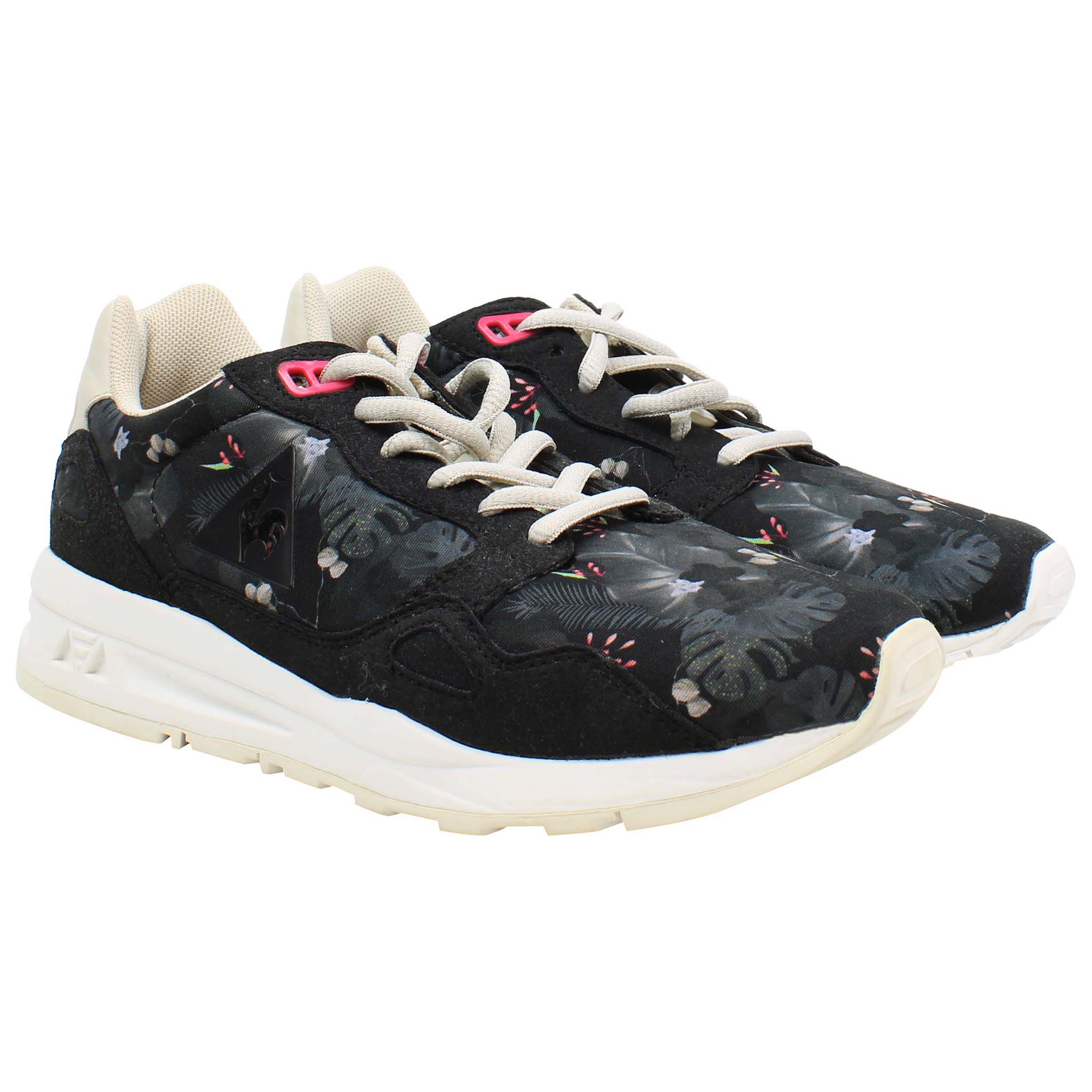 Le Coq Sportif R900 Winter Floral Womens Black Trainers