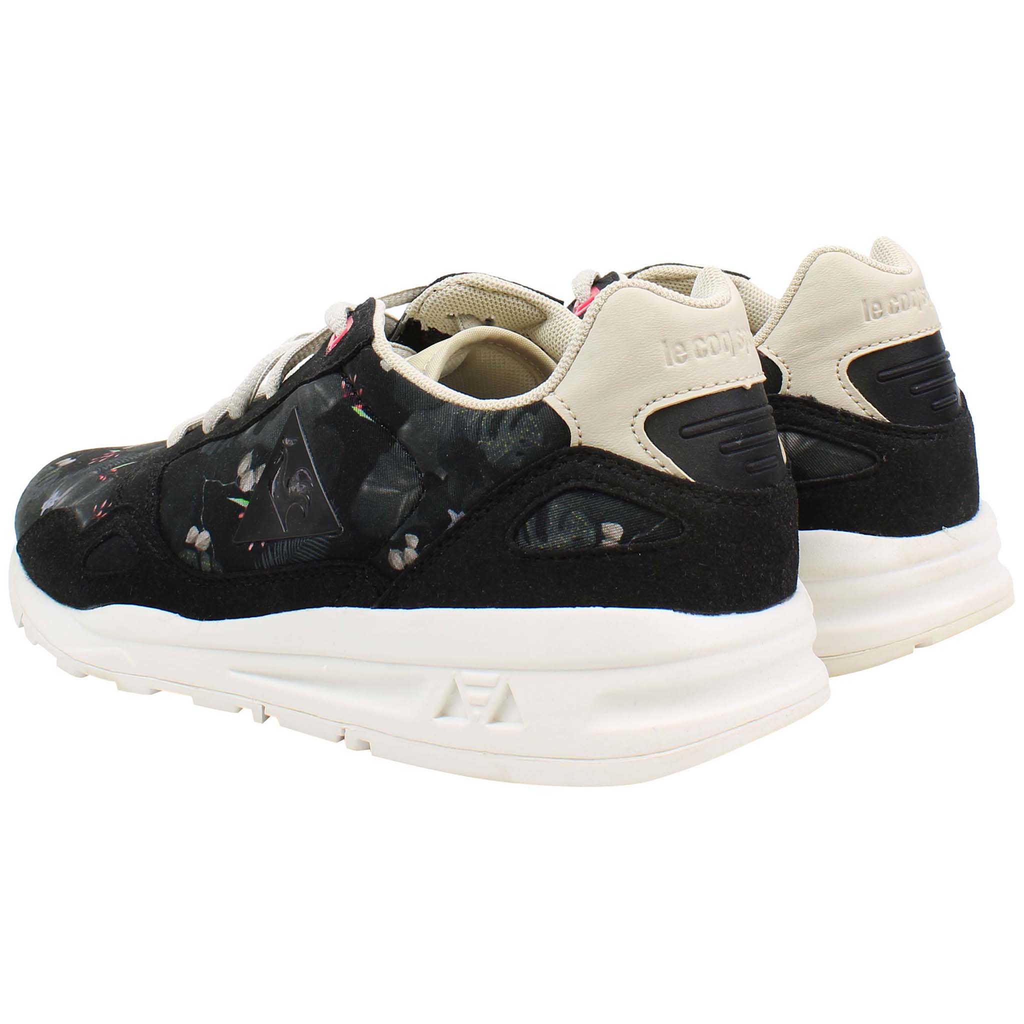 Le Coq Sportif R900 Winter Floral Womens Black Trainers