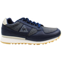 Le Coq Sportif Eclat Houndstooth Mens Navy Trainers