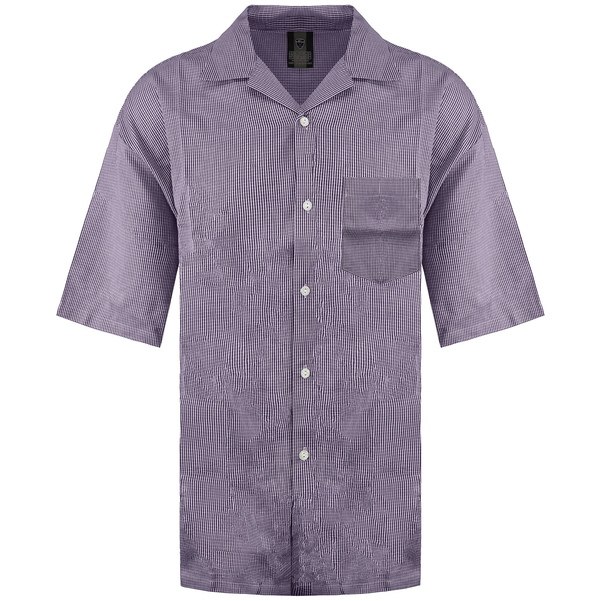 Nike Striped Mens Navy Shirt