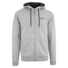 Jack Wolfskin Logo Mens Grey Track Jacket