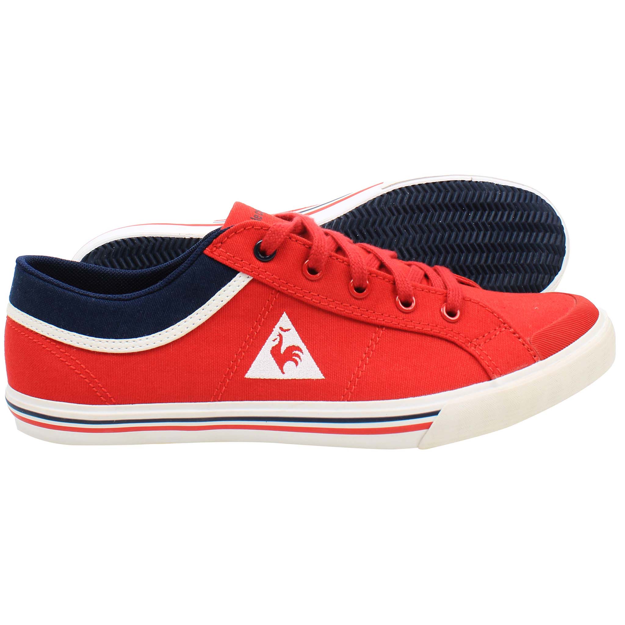 Le Coq Sportif Saint Gaetan Kids Red Plimsolls