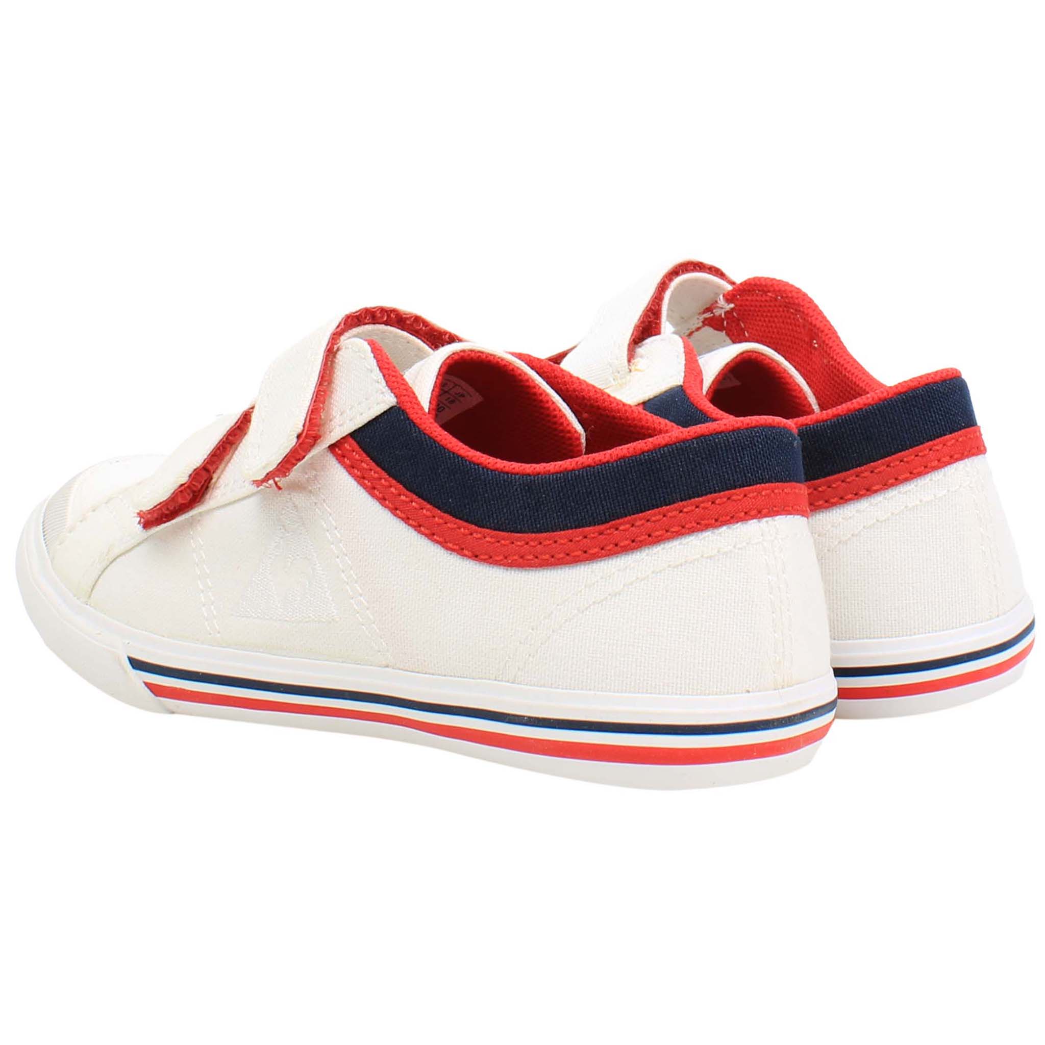 Le Coq Sportif Saint Gaetan PS CVS Kids White Plimsolls