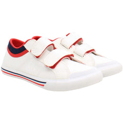 Le Coq Sportif Saint Gaetan PS CVS Kids White Plimsolls