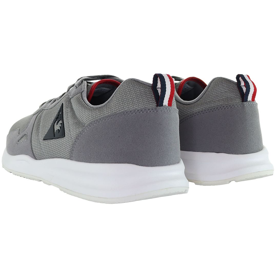 Le Coq Sportif LCS R600 Mesh Mens Grey Trainers