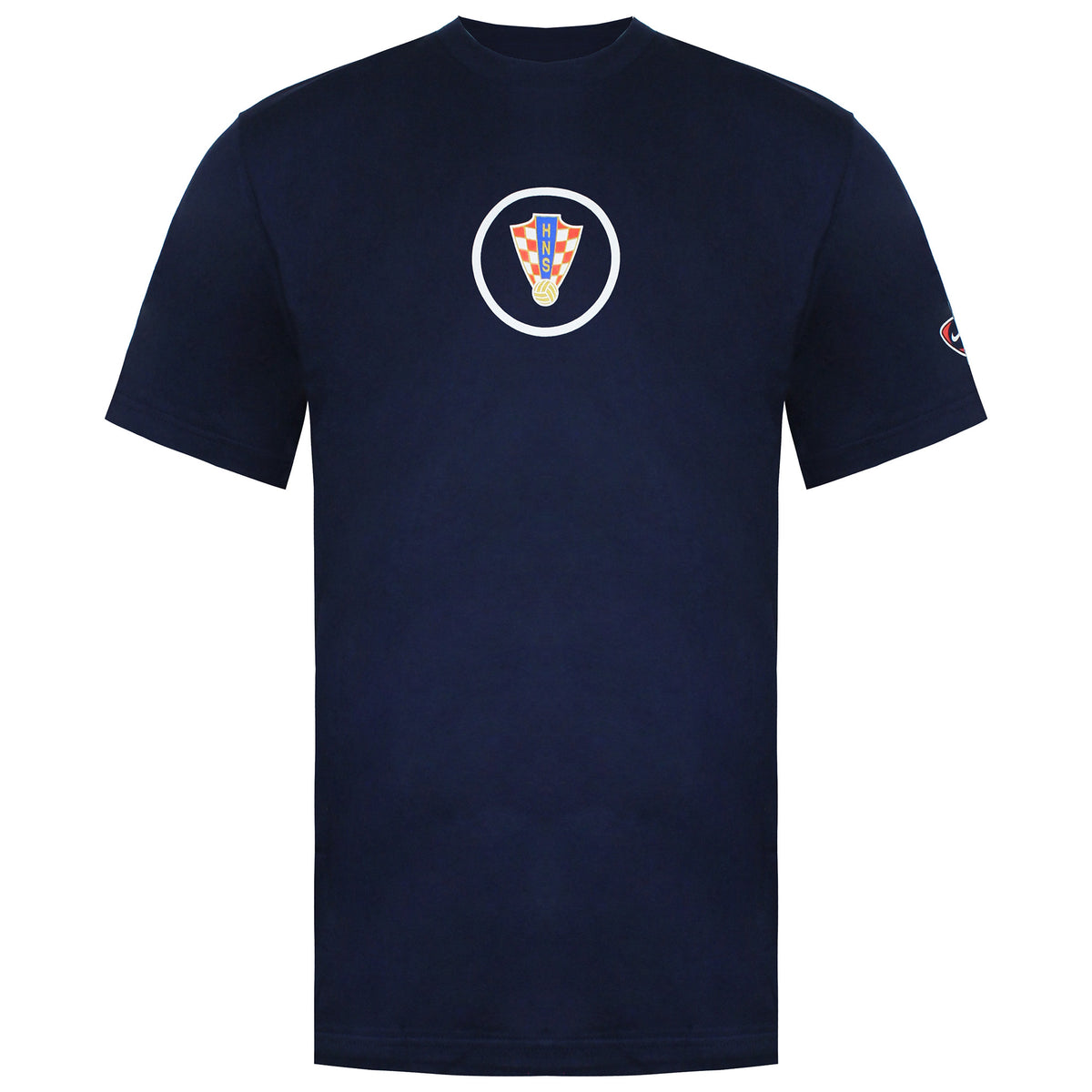Nike Croatian Football Federation HNS Croatia Mens Navy T-Shirt