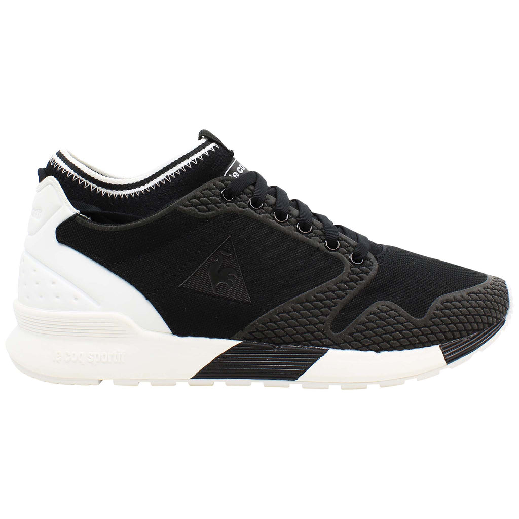 Le Coq Sportif Omicron Tech Modern Mens Black Trainers