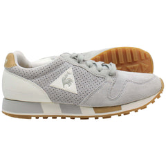 Le Coq Sportif Omega Premium Mens Grey Trainers