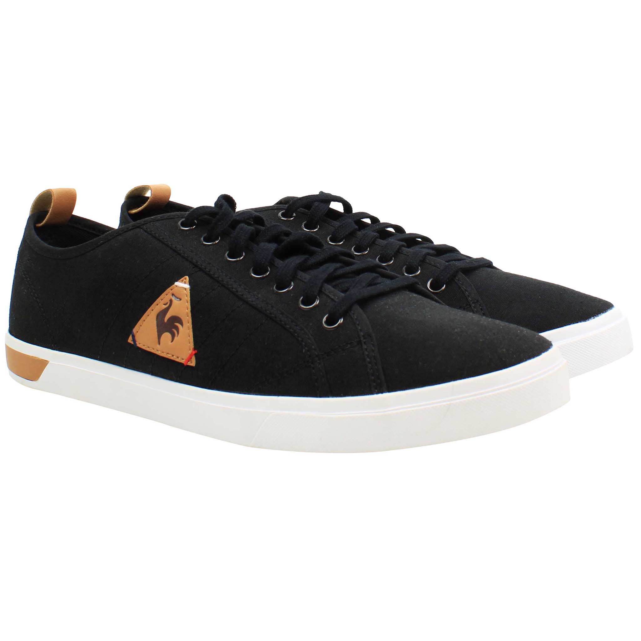 Le Coq Sportif Ares CVS/Lea Mens Black Plimsolls