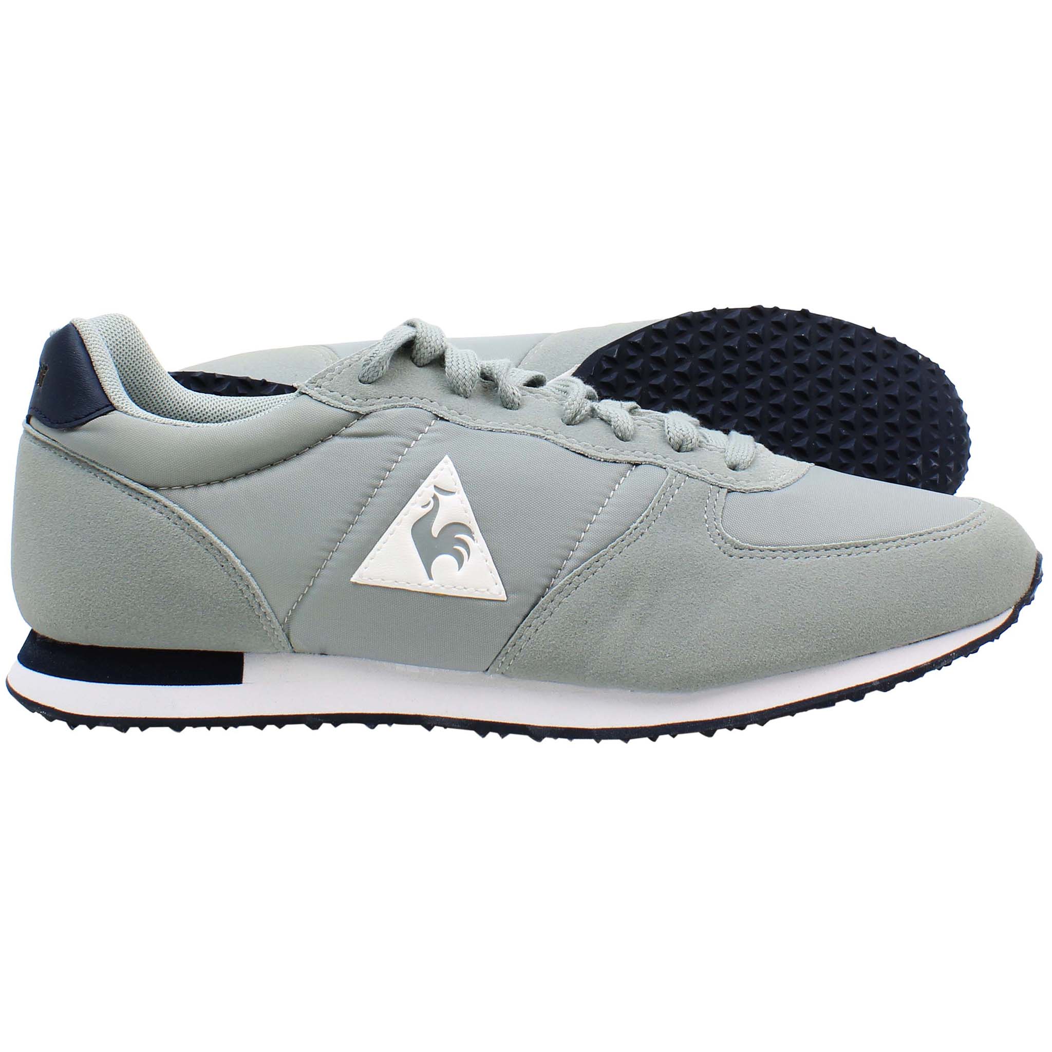 Le Coq Sportif Onyx Nylon Mens Grey Trainers