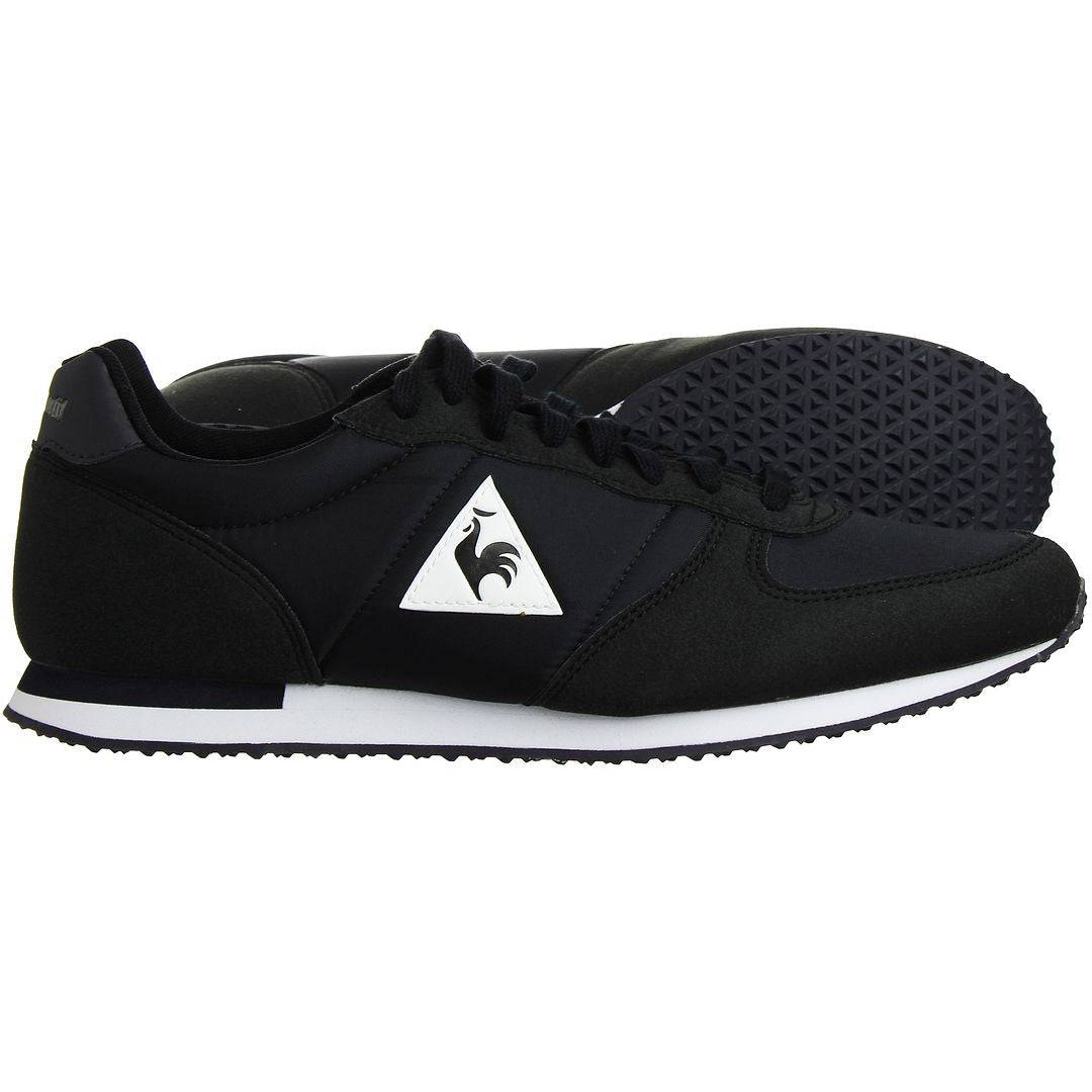 Le Coq Sportif Onyx Nylon Mens Black Trainers