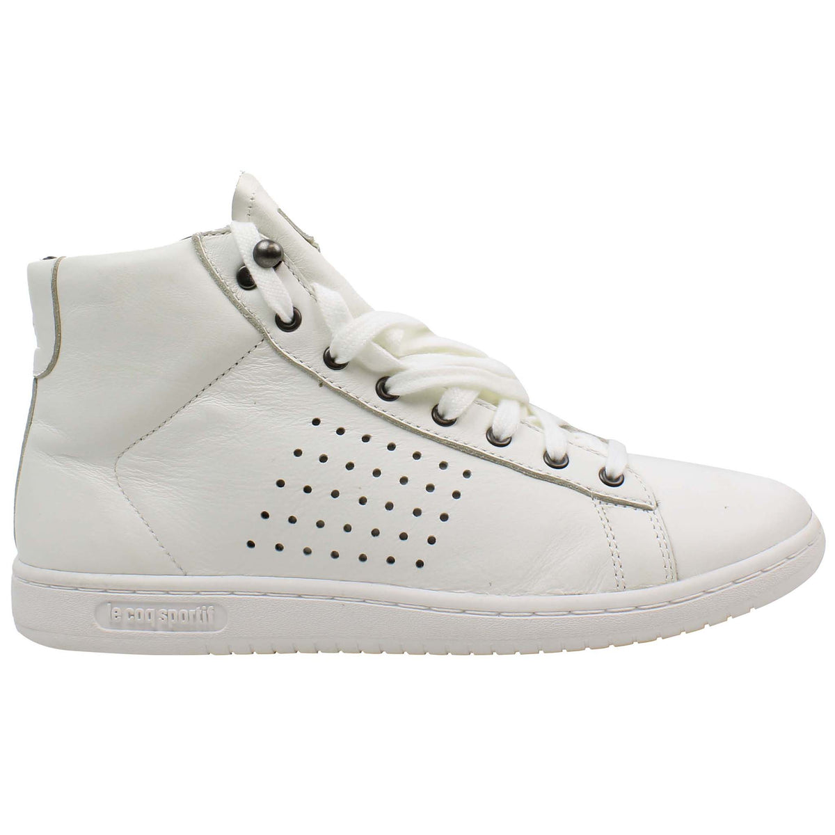 Le Coq Sportif Arthur Ashe Mid Womens White Trainers