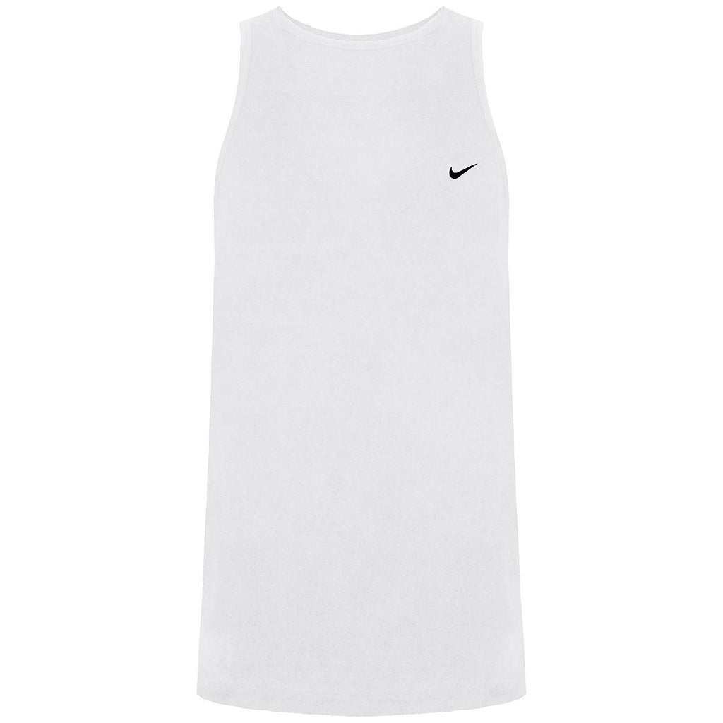 Nike Plain Mens White Vest