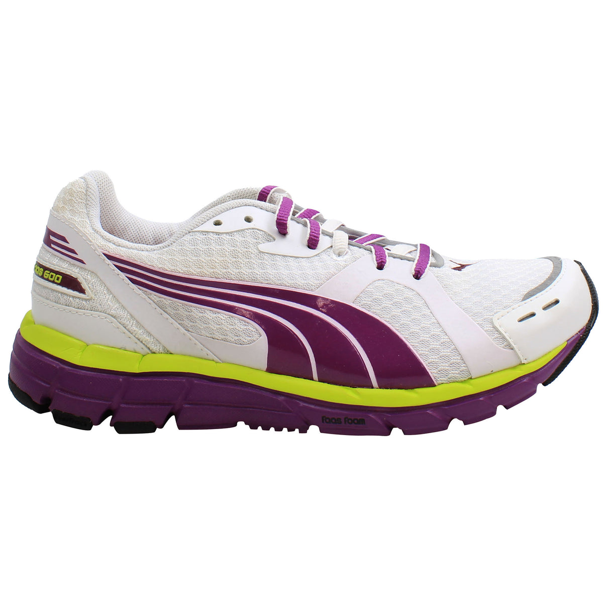 Puma Faas 600 Womens White Grape  Running Shoes