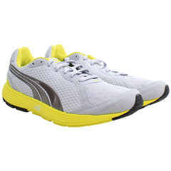 Puma Descendant Mens Grey/Yellow Running Shoes