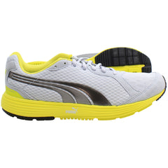 Puma Descendant Mens Grey/Yellow Running Shoes
