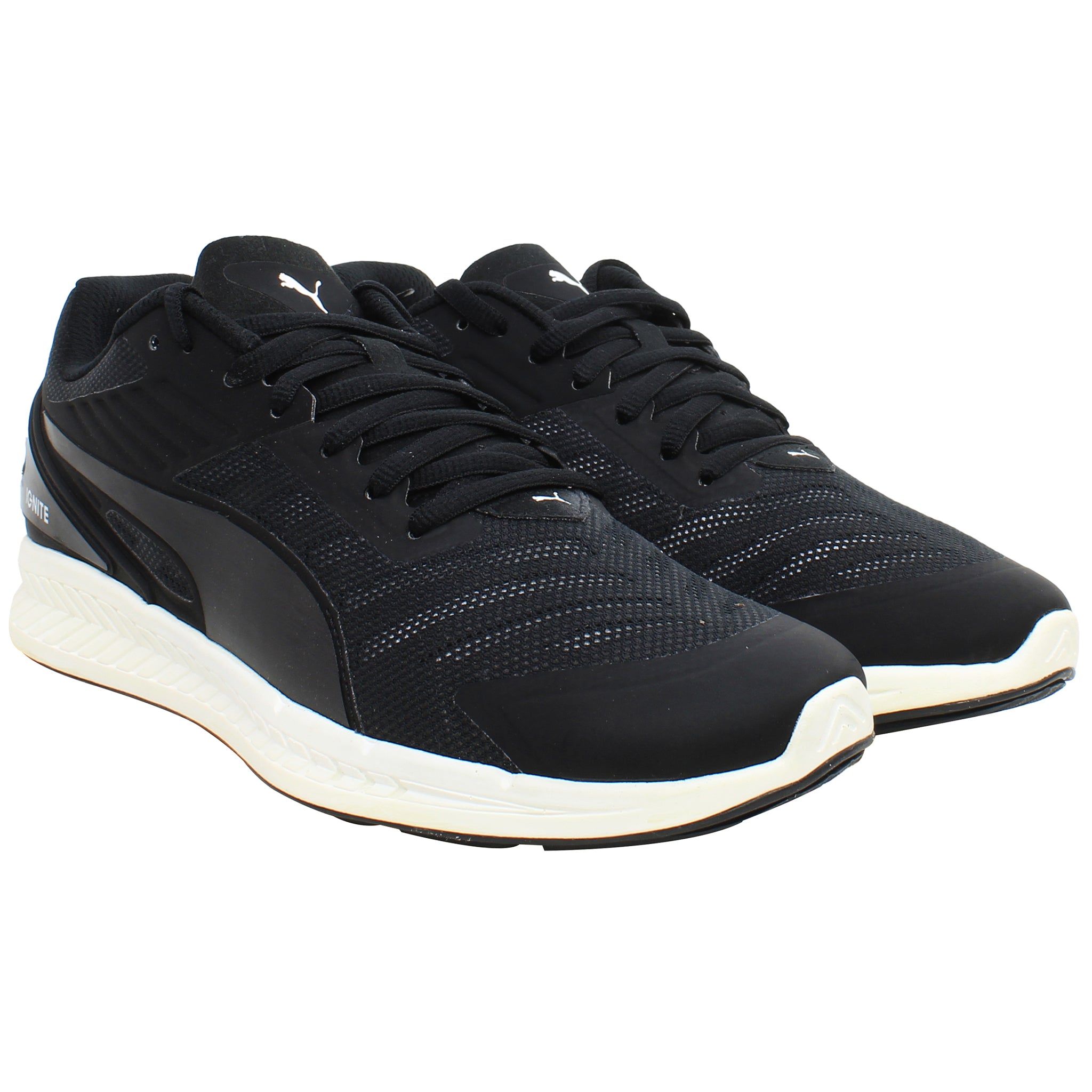 Puma Ignite v2  Mens Black Running Shoes