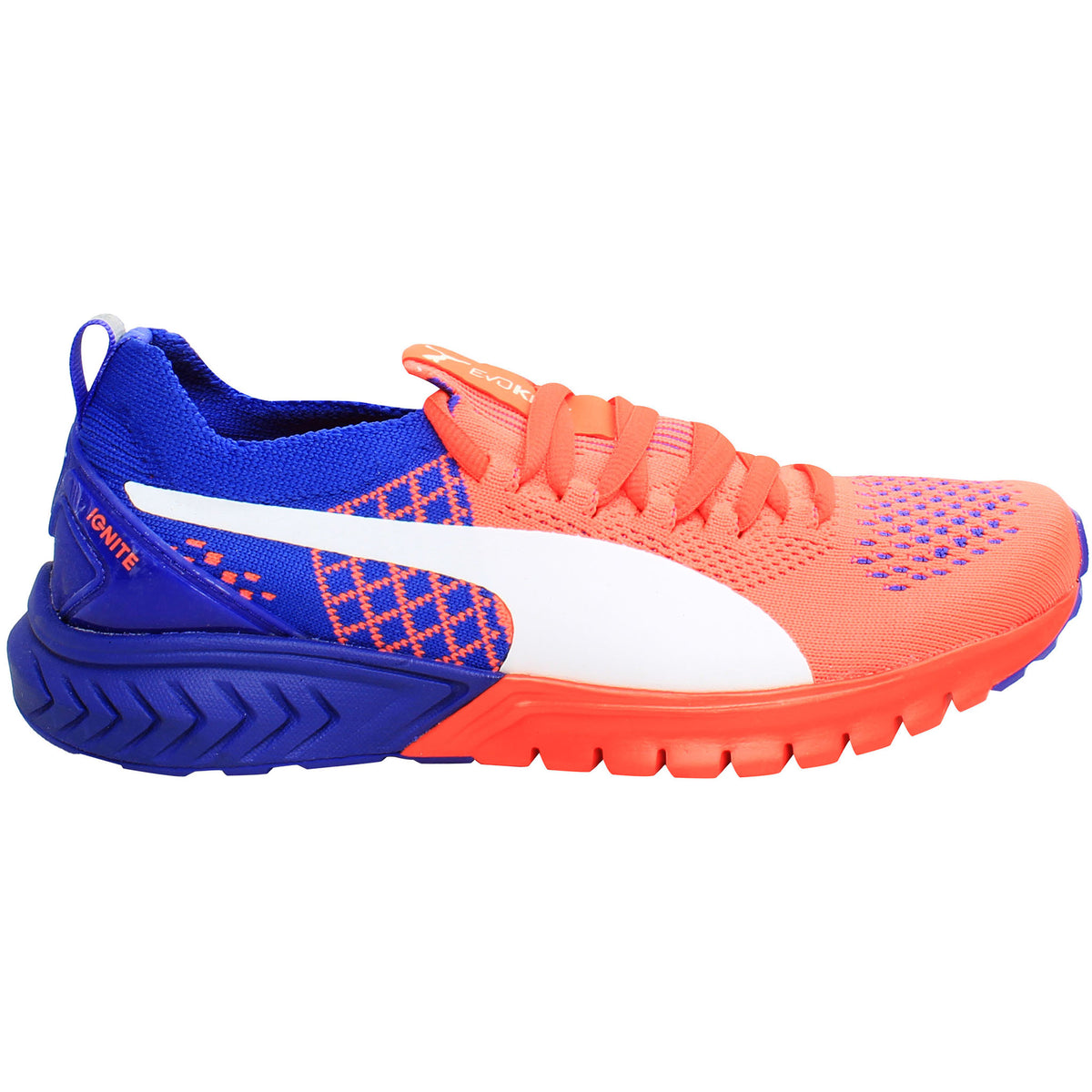 Puma Ignite Dual Womens Orange/Blue Running Shoes