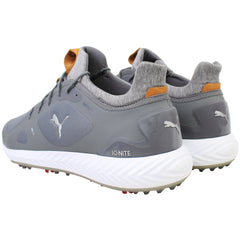 Puma Power Adapt  Mens Grey Golf Shoes