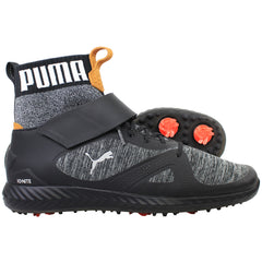 Puma Ignite Power Adapt Mens Black Golf Shoes