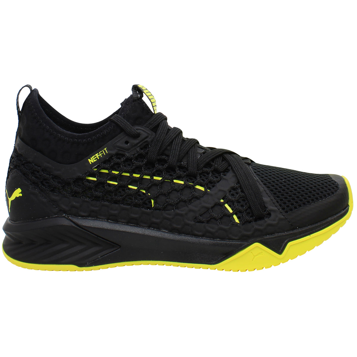 Puma Ignite XT Netfit Womens Black Trainers