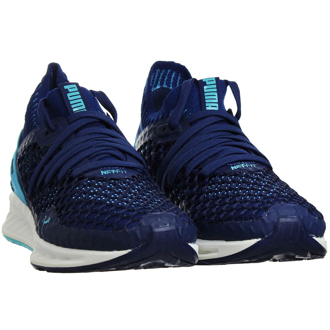 Puma Ignite Netfit Womens Navy Trainers