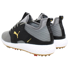 Puma Ignite Power Adapt Cage Mens Grey Golf Shoes