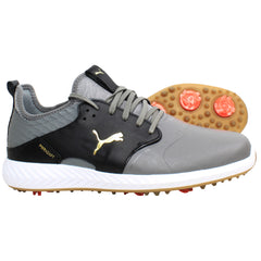 Puma Ignite Power Adapt Cage Mens Grey Golf Shoes