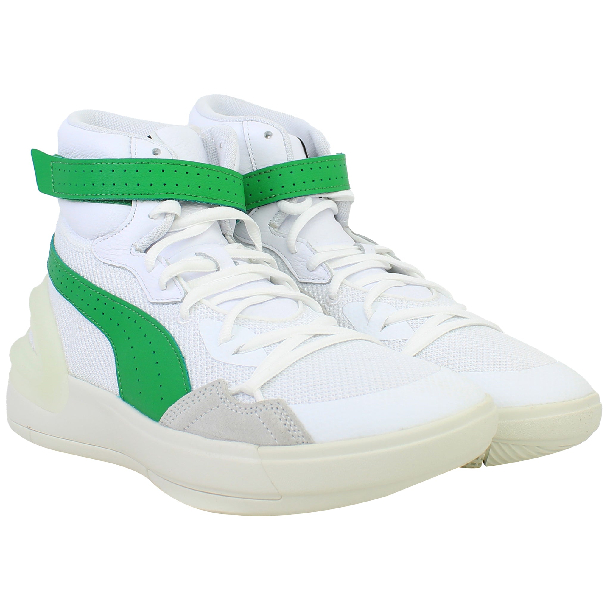 Puma Sky Modern Hi Mens White Basketball Shoes
