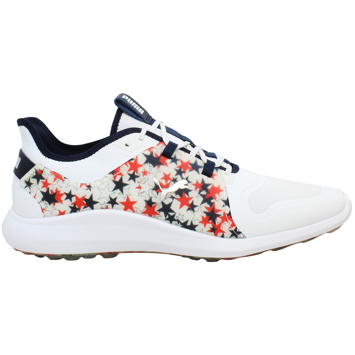 Puma Ignite Fasten8 Mens White Golf Shoes