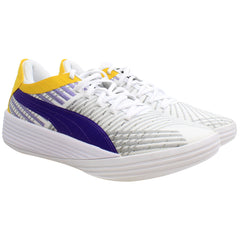 Puma Clyde All-Pro Coast 2 Lakers Mens White/Grey Trainers