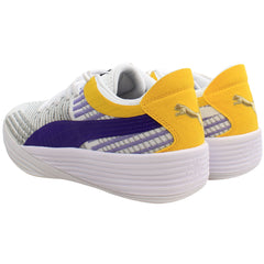 Puma Clyde All-Pro Coast 2 Lakers Mens White/Grey Trainers