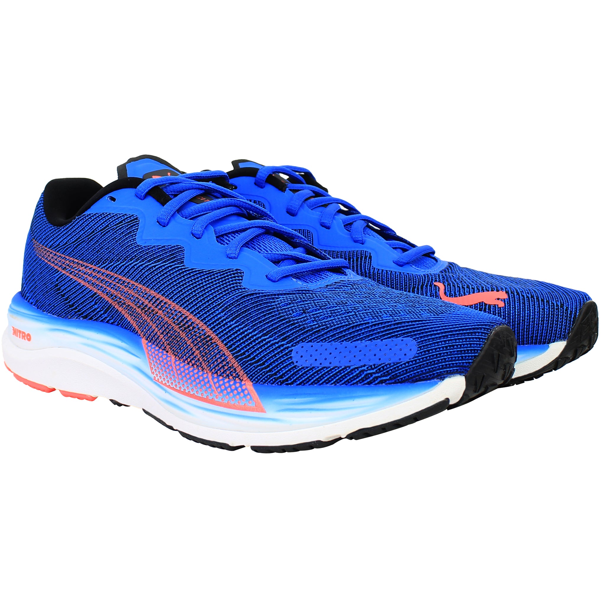 Puma Velocity Nitro 2 Mens Blue Running Shoes