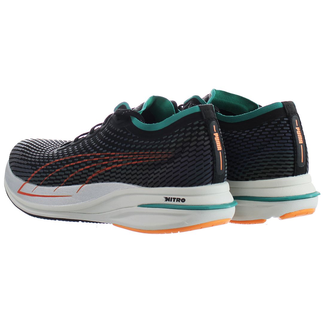 Puma Deviate Nitro WTR Mens Black Running Shoes